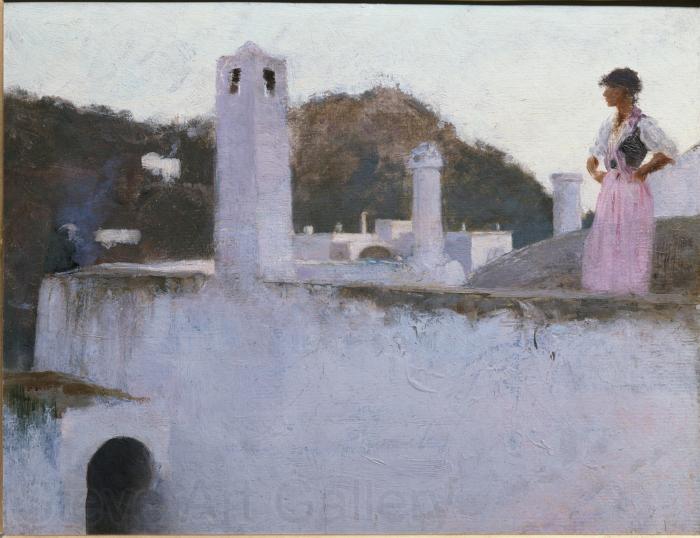 John Singer Sargent View of Capri